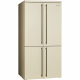 SMEG Americano Syde by Syde FQ60CPO6. No Frost. Crema. Clase E